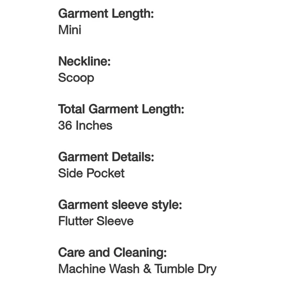 Knox Rose Woman's Flutter Short Sleeve Embroidered A-line Dress - Picture 6 of 14